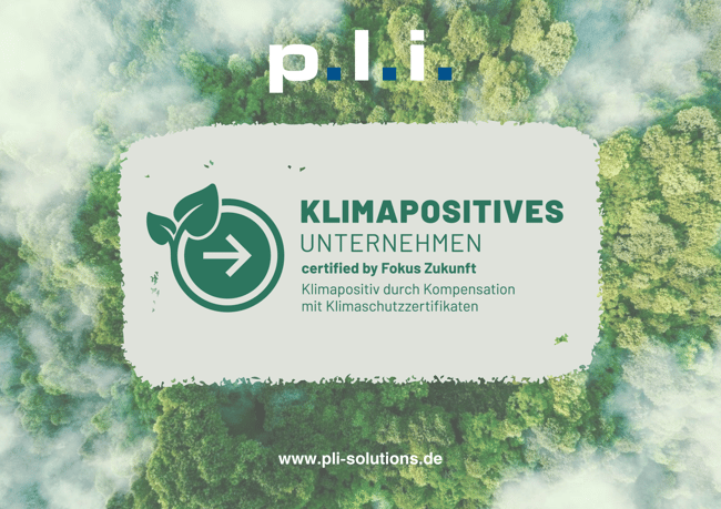 PLI ist ein klimapositives Unternehmen