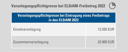 Veranlagungspflichtgrenze